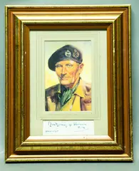 Autograph, Montgomery of Alamein
