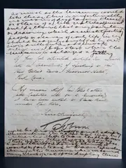 Thomas Donne to Arthur Pycroft 6th July 1937 by Manuscript Letter, sold Dec 2023