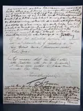 Manuscript Letter, Thomas Donne to Arthur Pycroft 6th July 1937