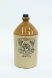 A E Kemp, Two-gallon stoneware jar, Gore, with pictorial elephant