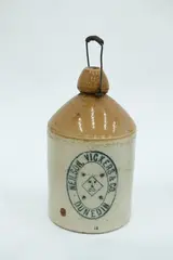 Nielson Vickers and Co., Two-gallon stoneware jar, Dunedin