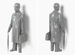 Michael Parekōwhai, Rainbow Servant Dreaming, automotive paint on fiberglass (2005)