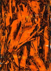 Untitled by Judy Millar, acrylic on canvas, offered Nov 2023