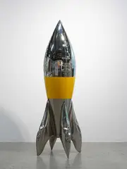 David McCracken, Pretty Boy, stainless steel with industrial coating