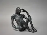 Francis Upritchard, Seated Bronze