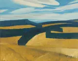 William Sutton, Plantation Series XIV, oil on canvas