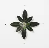 Elizabeth Thomson, ‘Assumpta’ Part I, lost cast wax bronze and glass beads on gessoed board