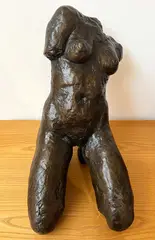 Sam Harrison, Untitled (Figure Study V), cast bronze, AP 2 (2017)