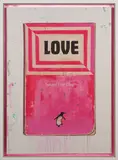 Harland Miller, Loves Saves The Day, 15-colour silkscreen print on 410gsm paper, edition of 100