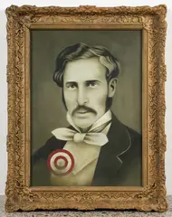Heather Straka, George, oil on canvasboard