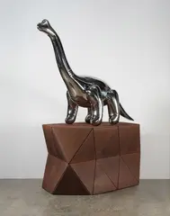 Gregor Kregar, Brachiosaurus, marine grade stainless steel and corten steel
