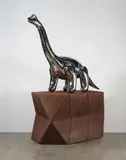 Gregor Kregar, Brachiosaurus, marine grade stainless steel and corten steel