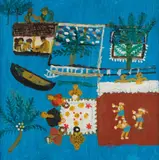 Teuane Ann Tibbo, Untitled, oil on board
