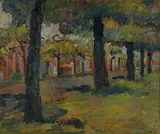 Arthur Merric Boyd, The Avenue, oil on canvas
