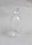Keith Murray for Royal Brierley, Glass ribbed decanter, manufacturer's mark with full signature to the base