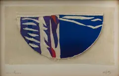 Malcolm Harrison, Sea flowers, appliquéd fabric
