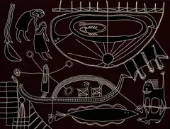Malcolm Harrison, Untitled, embroidery