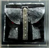 Inga Hunter, Captain's Robe: Constellation - Robes of the Night Fleet series, mixed media, mounted in an acrylic box