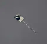 Paul Mason, Stick pin, lapis, onyx and labradorite
