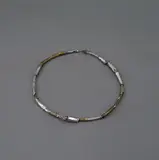 Matthew von Sturmer, Necklace, brass and sterling silver