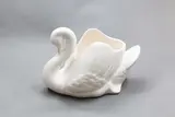 Small white swan by Crown Lynn Potteries, slip-cast ceramic, sold Oct 2023