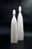 Graham Ambrose, Two large white bottle vases