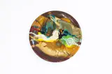 Brian Gartside, Ceramic platter, glazed stoneware decorated with abstract motif