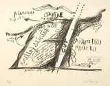 Ralph Hotere, Oputae, lithograph, 29/40