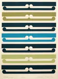 Gordon Walters, Kura, screenprint, A/P I