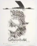 Ralph Hotere, Black Rainbow at Matauri Bay, lithograph, 22/30