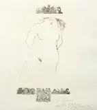 Ralph Hotere, Victoria, xerox print