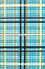 Rae by Tia Ansell, acrylic on cotton and silk weaving, offered Oct 2023