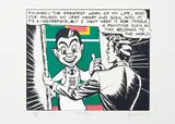 Dick Frizzell, Masterpiece, screenprint, 21/80