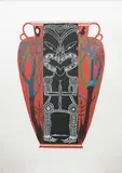 Shane Cotton, Tararua, screenprint, 9/40