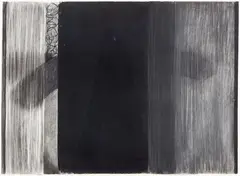 Matthew Browne, Ray, charcoal and chalk on paper