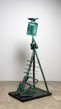 Paul Dibble, Braqueing up the Wrong Tree, cast bronze, unique casting