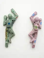 John Roy, Creepers, ceramics, 2 parts