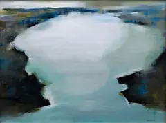 Helen Brown, Mahurangi, oil on board