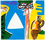 Pat Hanly, Aldebaran Vacation, silkscreen print, 27/40