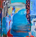 Rachael Dewhirst, Swell, acrylic on canvas