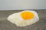 Jacquelyn Greenbank, Sunny Side Up (2020), rug, mixed fibre