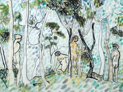 Janet Paul, Maroota (New South Wales), ink, watercolour and graphite on paper