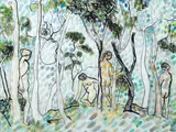 Janet Paul, Maroota (New South Wales), ink, watercolour and graphite on paper