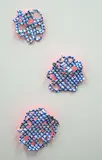 Janna van Hasselt, Blume, acrylic on porcelain, 3 parts