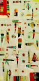 Heidi Tansey, Wonderbugs, mixed media on canvas
