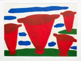 Gavin Chilcott, Heart Pots & Landscape
