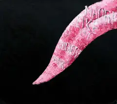 Jon Tootill, Live like a Māori, oil on canvas