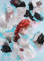 André Hemer, Deep Surfacing NYC No. 7, acrylic and pigment on canvas