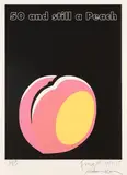 Dick Frizzell, 50 and Still a Peach, screenprint, 21/50