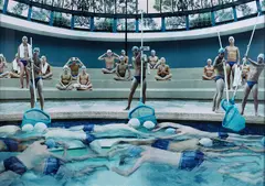 Anthony Goicolea, Pool Pushers, type C print, edition of 6